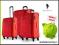 Komplet walizek Puccini Roma walizki na kółkach