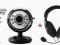 MEGA ZESTAW! Kamerka 5Mpx + Duże słuchawki z mic