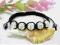 Bransoletka Shamballa 5 kulek Swarovski