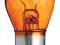 ŻARÓWKA Ba15s 1156 P21w amber pomarańczowa