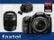 SONY A65 18-55 II + 55-200 16GB/45 TORBA  A65VY