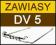 ORYGINALNE NOWE ZAWIASY HP dv5 /GW 12 M-CY/FV