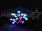 LAMPKI CHOINKOWE BATERIA 20 LED MIX KOLOR OZDOBNE