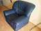 FOTEL NIEBIESKA SKÓRA BARDZO WYGODNY!!!