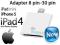 Adapter Apple Lightning 8 do 30 PIN iPhone 5 iPad