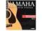 Struny gitarowe Yamaha 013 - 056, Medium
