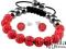SHAMBALLA BRANSOLETA 11KUL + KOLCZYKI - 10mm