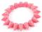 -ILOKO- BRANSOLETKA SPIKE NEON PINK