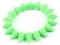 -ILOKO- BRANSOLETKA SPIKE NEON GREEN