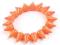-ILOKO- BRANSOLETKA SPIKE NEON ORANGE