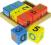 Drewniane klocki z alfabetem i cyframi BIGJIGS 1+