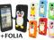 Etui gumowe PINGWIN Samsung GALAXY S2 i9100 +FOLIA