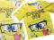 SpongeBob Kanciastoporty bluzka YELLOW 92-98cm