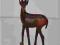 ANTYLOPA gazela Z MLODYM rzezba AFRYKA
