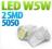 Żarówka LED W5W T10 2 SMD 5050 ŻARÓWKI KOSZALIN FV