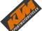 BIKER Naszywka PATCH KTM MOTORCYCLES 10x5cm