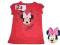 DISNEY BLUZKA MYSZKA MINNIE T-SHIRT ROZMIAR 122