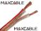 Przewód, kabel głośnikowy CCA  2 x 0,75mm 100m
