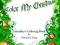 Color My Christmas A Tong Family Coloring Book