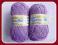 Włóczka SONATKA FIOLET nr 27-2220 BAWEŁNA+WISKOZA