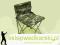 Krzesełko wędkarskie Jaxon AK-KZY007M 45x45x70cm