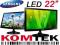 Nowy monitor Samsung LED 22'' VGA DVI Full HD