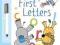 First Letters (Usborne Wipe Clean Books)