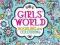 Girls' World Doodling and Colouring