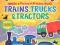 Trains, Truck amp; Tractors (Usborne Make a Pictur