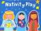 Dressing Up Sticker Book Nativity Play (Usborne Ge