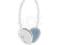 SŁUCHAWKI NAUSZNE STEREO, CLASSIC, 1.2M, BIAŁE Wys