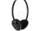 SŁUCHAWKI NAUSZNE STEREO, CLASSIC, 1.2M, CZARNE Wy