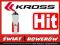 BIDON ROWEROWY KROSS FLOW K200 BIAŁY 750ml