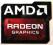 Naklejka Amd Radeon Graphics 19.5x16.5mm Nowość!!!