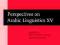 Perspectives on Arabic Linguistics Papers from the