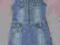 Sukienka jeansowa C&amp;A 146 cm tunika ideał