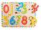 Drewniane puzzle  KOLOROWE CYFERKI BIGJIGS