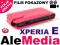 SONY XPERIA E Pokrowiec RED!! Etui Futerał + FOLIA