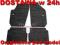 Gumowe dywaniki samochodowe Fabia I 00-07r. FRO