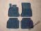 Dywaniki gumowe oryginalne BMW GT F07 200711