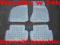 Popielate dywaniki gumowe Audi A4 od 07r 200308S