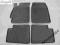 Dywaniki gumowe korytka Mazda 626 GF GW od 1997r.