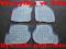 Popielate dywaniki gumowe VW Jetta 05-10r 200206S
