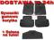 Gumowe dywaniki samochodowe C5 od 08r. +OSŁONA