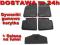 Gumowe dywaniki samochodowe Dacia Logan MCV +OSŁ