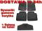 Gumowe dywaniki samochodowe Amarok od 10r +OSŁONA