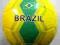 PIŁKA NOŻNA wzór  BRAZYLIA rozmiar 5
