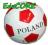 PIŁKA NOŻNA wzór POLSKA  EduCORE