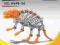 DINOZAUR model  klocki metal KL371 DIY EduCORE
