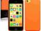 APPLE IPHONE 5C NEON POMARANCZOWY HYBRID ETUI -...